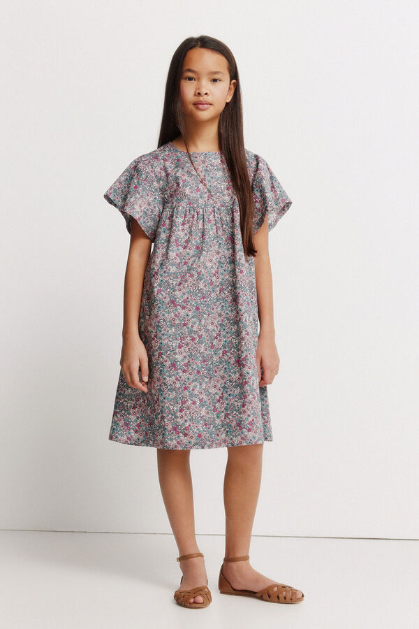 Springfield Kids Vestido estampado flores liberty estampado