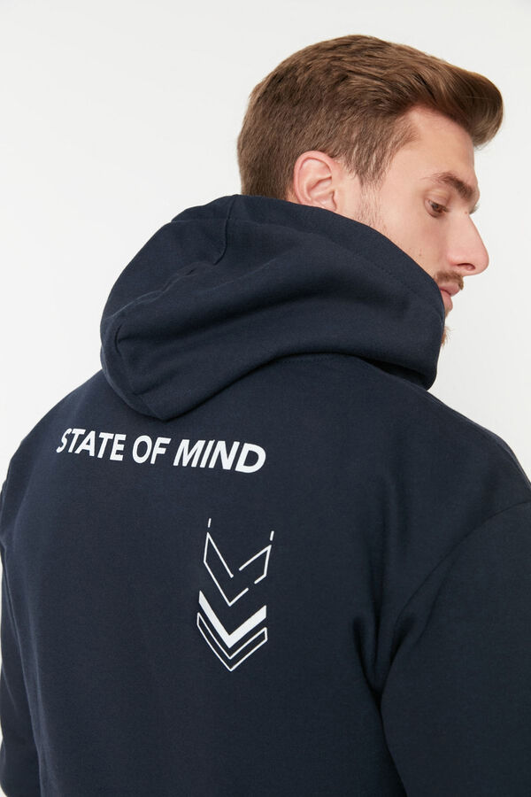 Trendyol Sudadera oversize azul