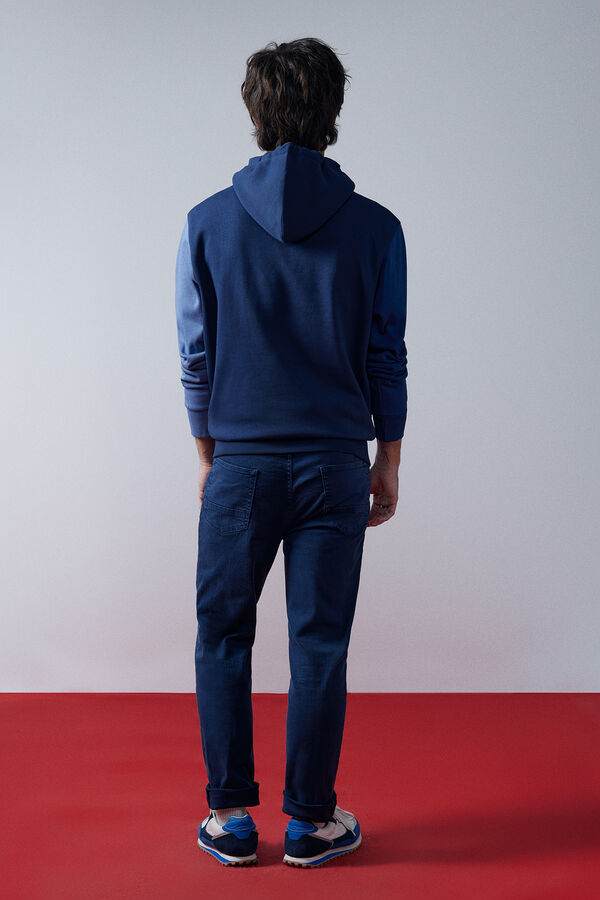 Springfield Jeans 5 bolsillo color skinny lavado azul