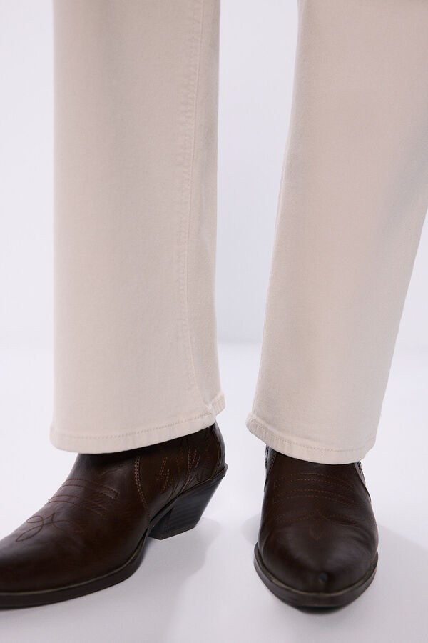 Springfield Pantal&oacute;n cargo algod&oacute;n beige