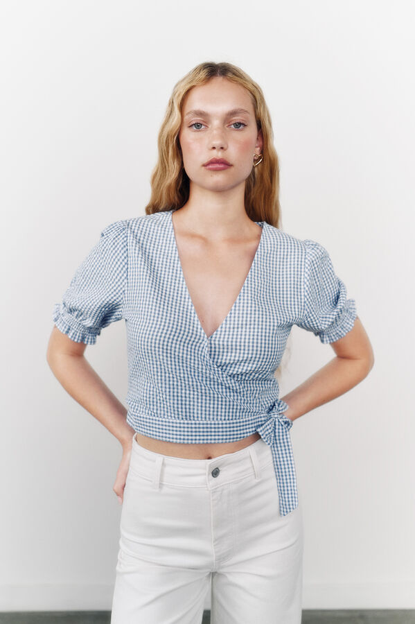 High Spirits Blusa "Sussurro" azul