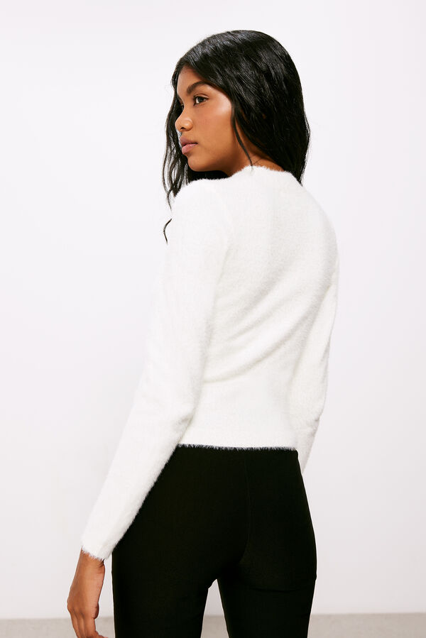 High Spirits Jersey "Tracy" blanco