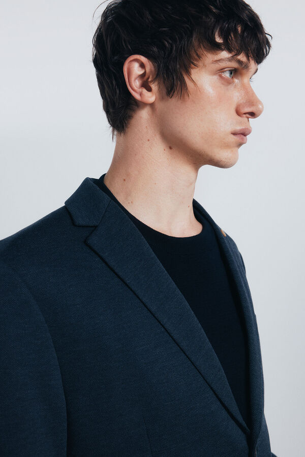 Springfield Blazer ojo de perdiz azul