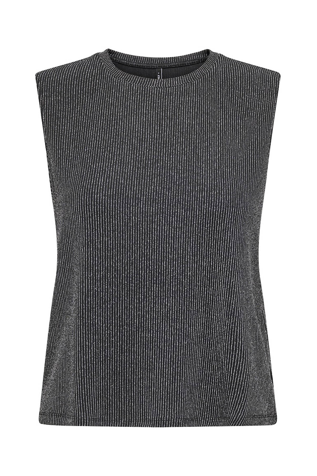 Only Top sem mangas com glitter 