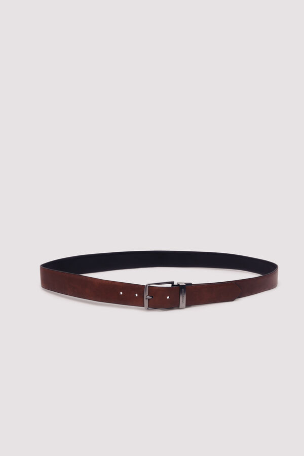 Springfield Cintur&oacute;n tejanero reversible negro