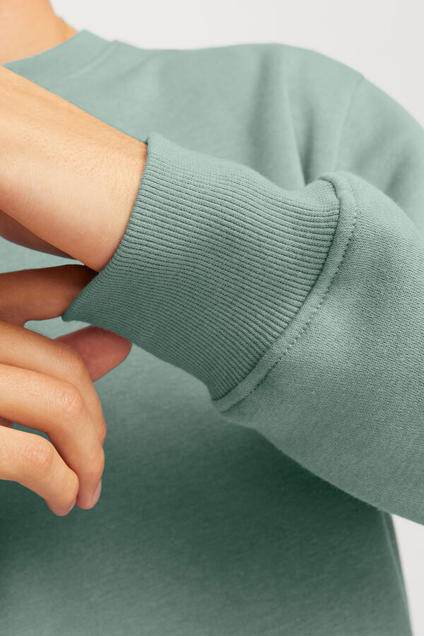 JJ REBEL Sweatshirt leve com corte descontra&iacute;do verde