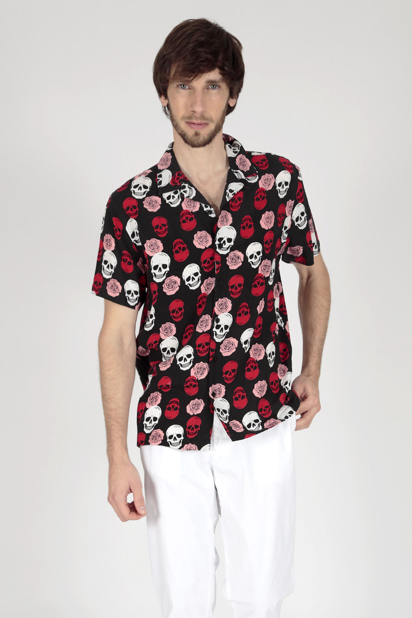 Brave Soul Camisa estampada de manga curta