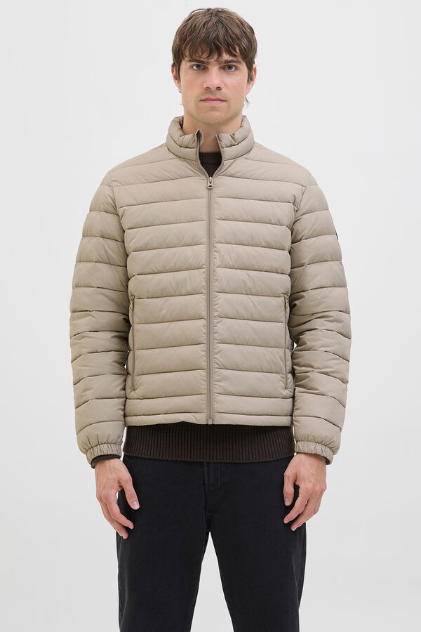 JJ REBEL Blus&atilde;o acolchoada leve cinzento