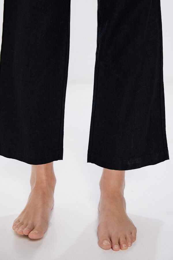 Springfield Pantal&oacute;n Chino Lino negro