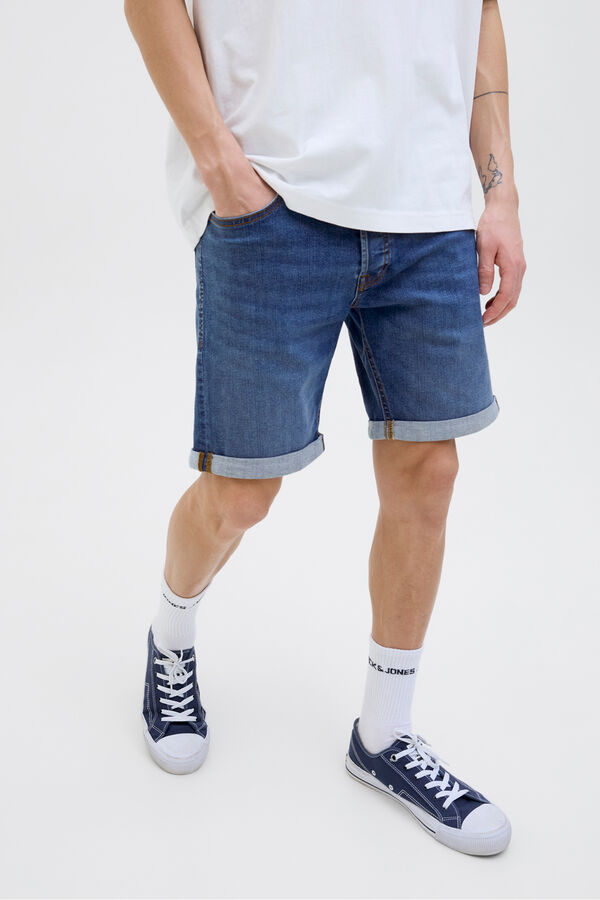 Jack & Jones Bermuda denim regular fit azul