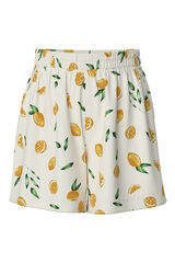 Pieces Cal&ccedil;as curtas fluidas cinzento