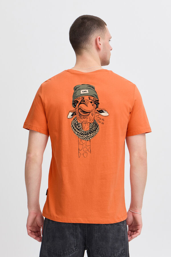 Blend Camiseta Manga Curta Bhjackson  vermelho