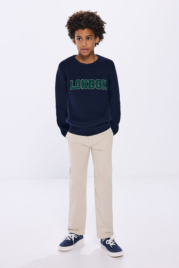 Springfield Kids Jersey London ni&ntilde;o azul