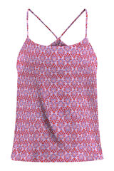 Only Top com alça fina rosa