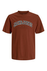 Jack & Jones Junior T-shirt relaxada logo vermelho