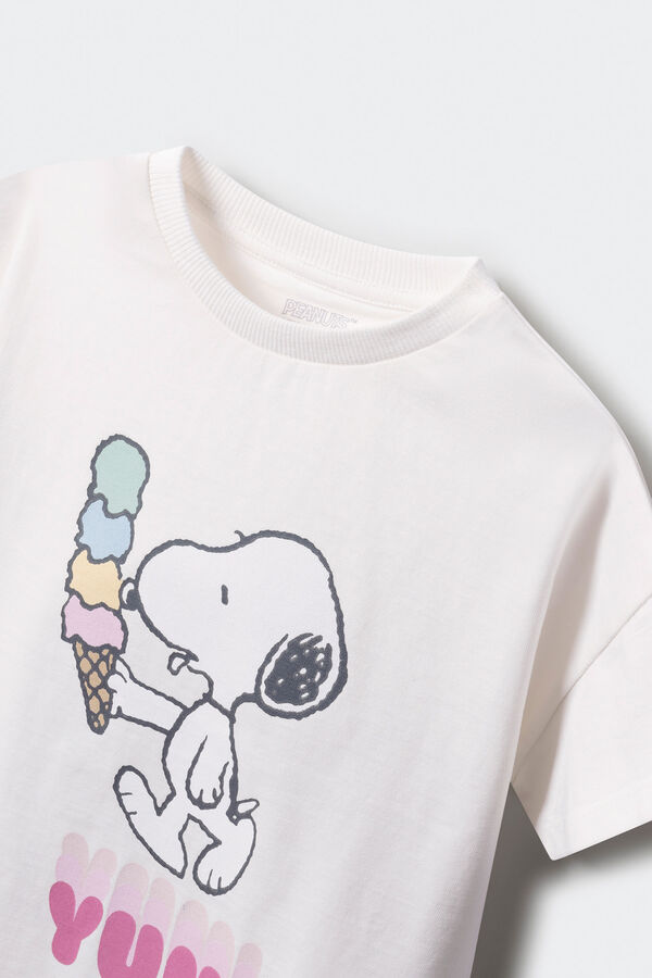 Springfield Kids Camiseta Snoopy ni&ntilde;a blanco