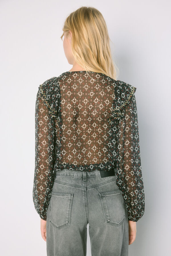 High Spirits Camisa Maya negro