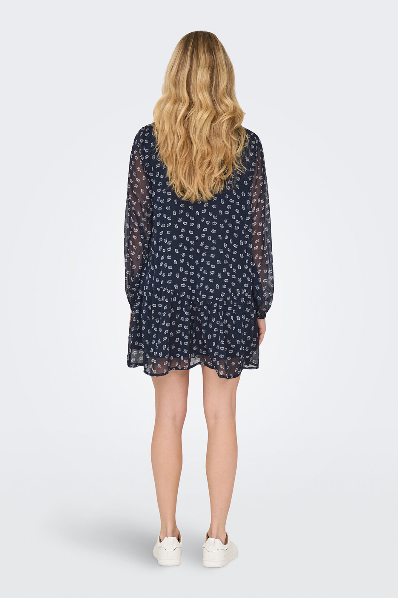 Only Vestido corto de gasa