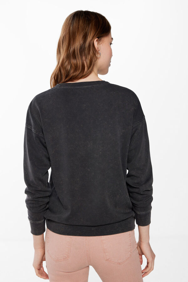 Springfield Sudadera "Rock" Flores amarillo