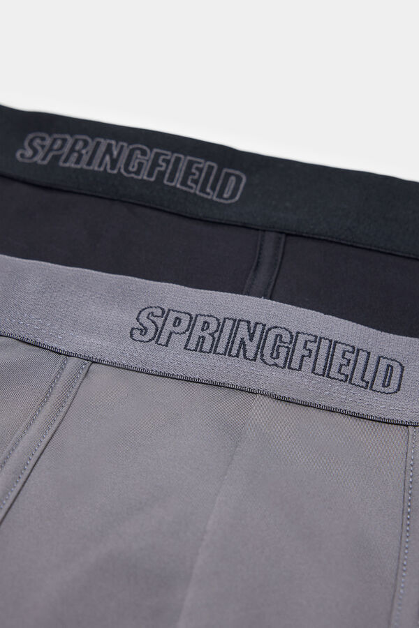 Springfield Pack 2 boxers microfibra negro