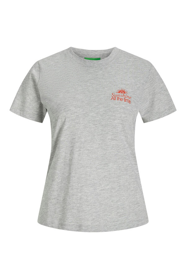 Jack & Jones Top de regular fit cinzento