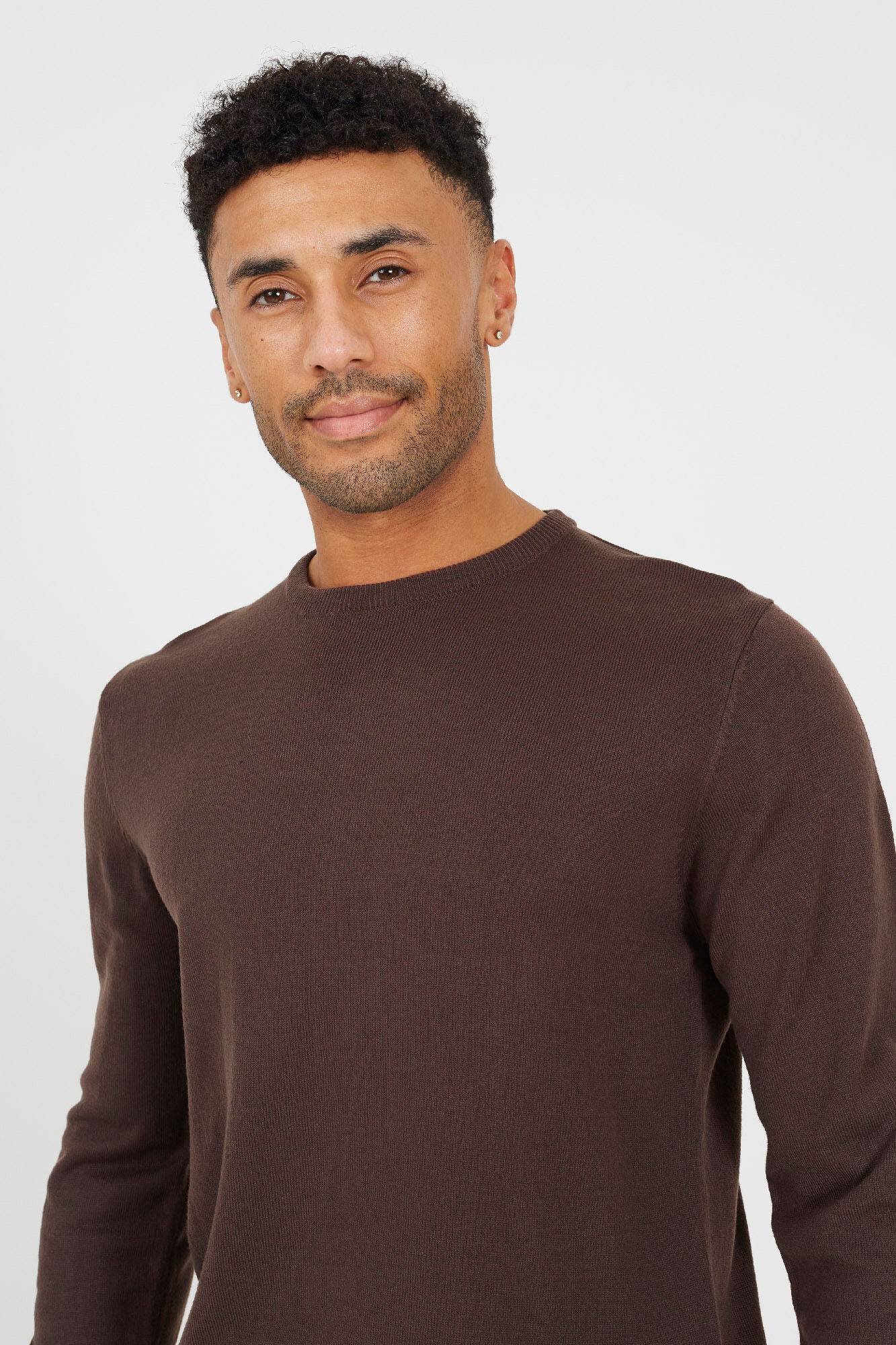 Brave Soul Jersey cuello redondo