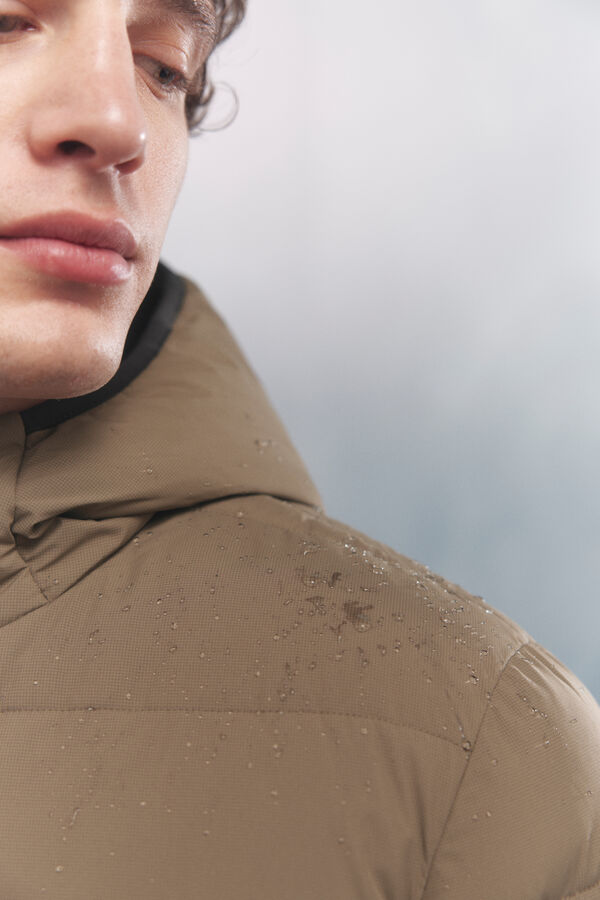 Springfield Chaqueta acolchada térmica nude