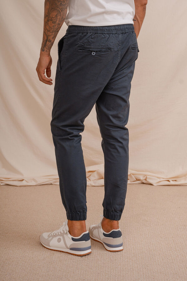 Celopman Pantal&oacute;n Jogger Casual azul
