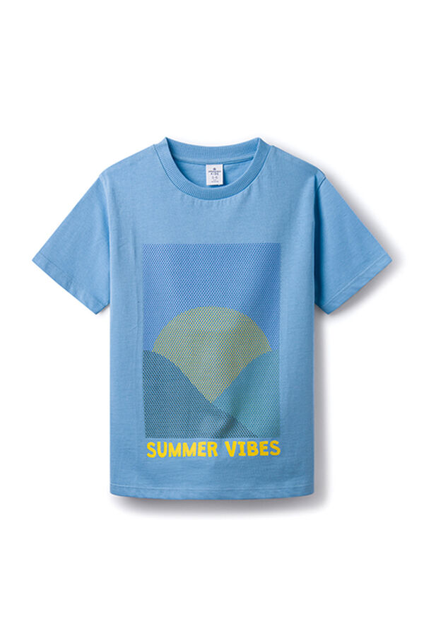 Springfield Kids T-shirt "Summer vibes" menino azul