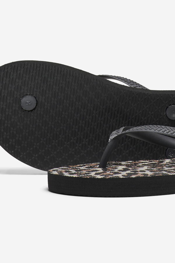 Only Chinelos de borracha preto