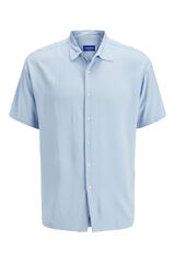 Jack & Jones Camisa de manga curta com ajuste relaxado azul