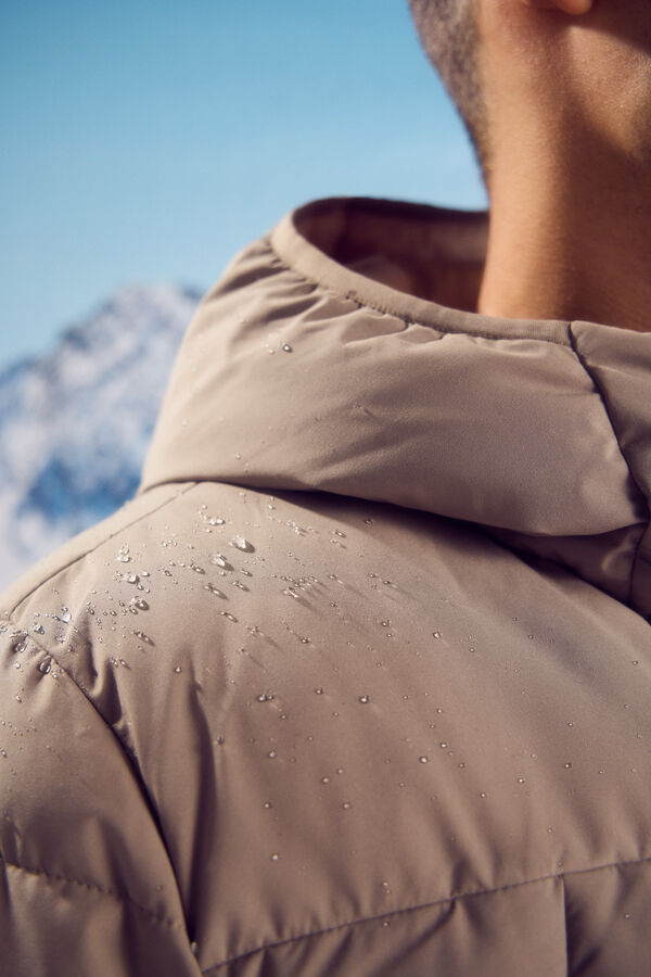 Springfield Casaco acolchoado t&eacute;rmico cru