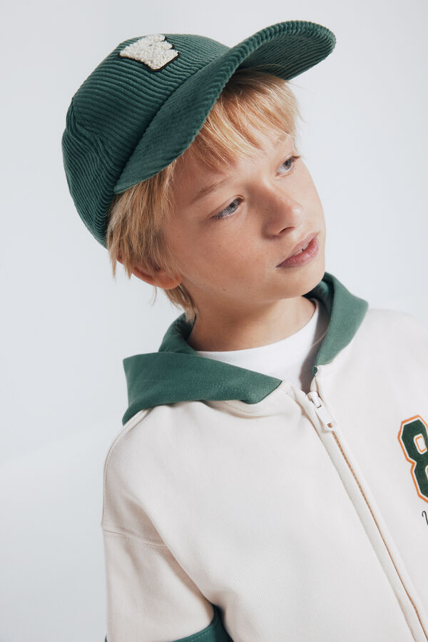 Springfield Kids Bon&eacute; azul para crian&ccedil;as verde