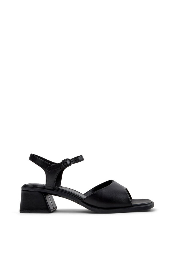 Camper Sand&aacute;lias de pele preto