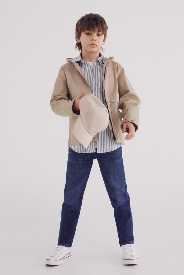 Springfield Kids Cal&ccedil;a denim leve de menino azul