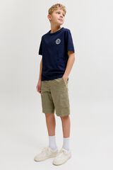 Jack & Jones Junior Bermuda cargo militar verde