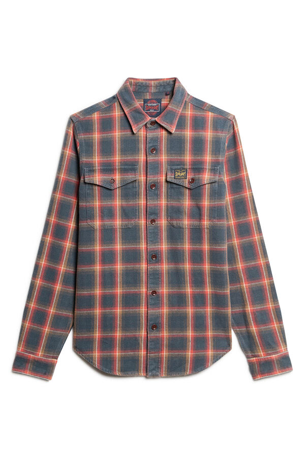 Superdry Camisa De Corte Cl&aacute;sico estampado
