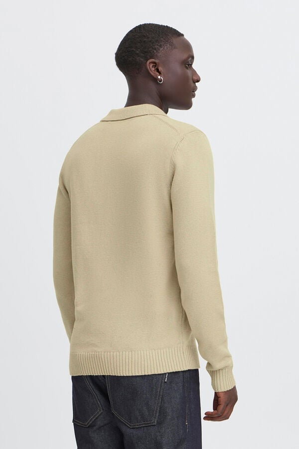 Blend Polo de malha    bege
