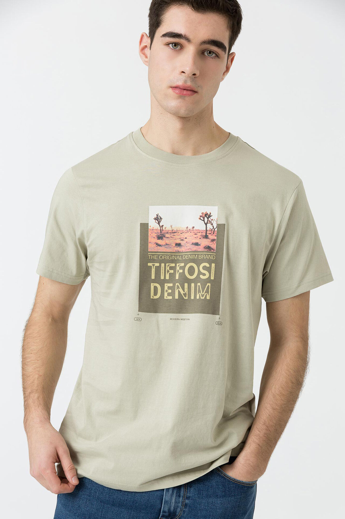 Tiffosi Camiseta estampada na frente 
