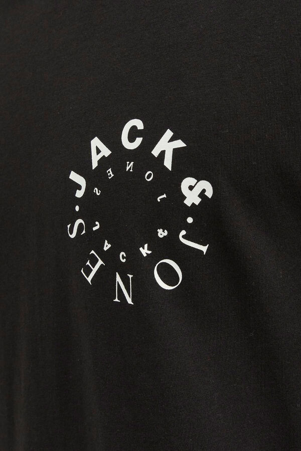 Jack & Jones T-shirt regular fit preto