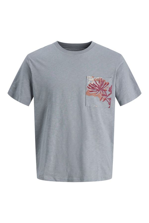 Jack & Jones T-shirt regular fit com bolso azul