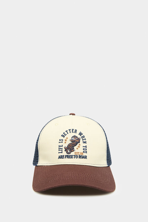 Springfield Gorra trucker tigre azul