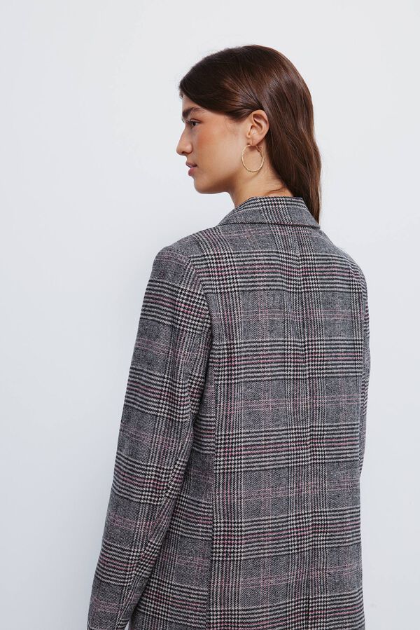 Springfield Blazer xadrez azul