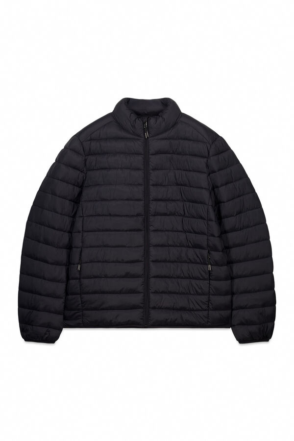 Springfield Casaco acolchoado preto