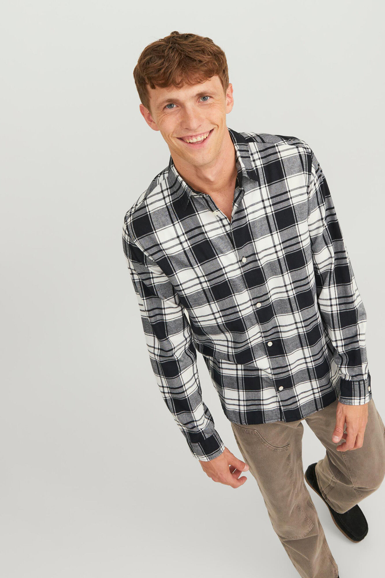 Jack & Jones Camisa cuadros comfort fit