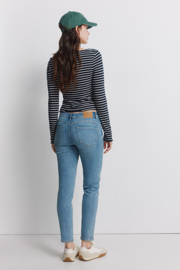 Springfield Cal&ccedil;as jeans push-up azul
