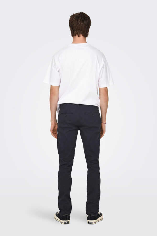 Only & Sons Cal&ccedil;as chino casual preto