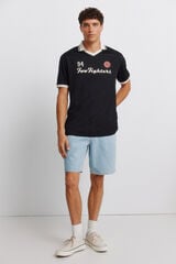 Springfield Bermuda vaquera straight fit azul