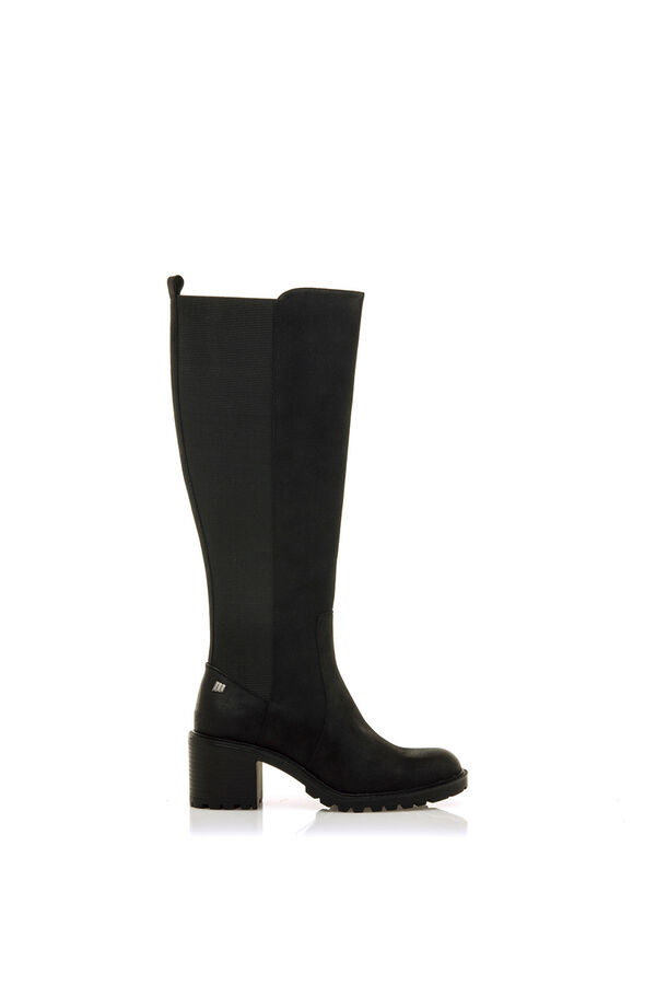 MTNG Bota de tac&oacute;n Mayo negro