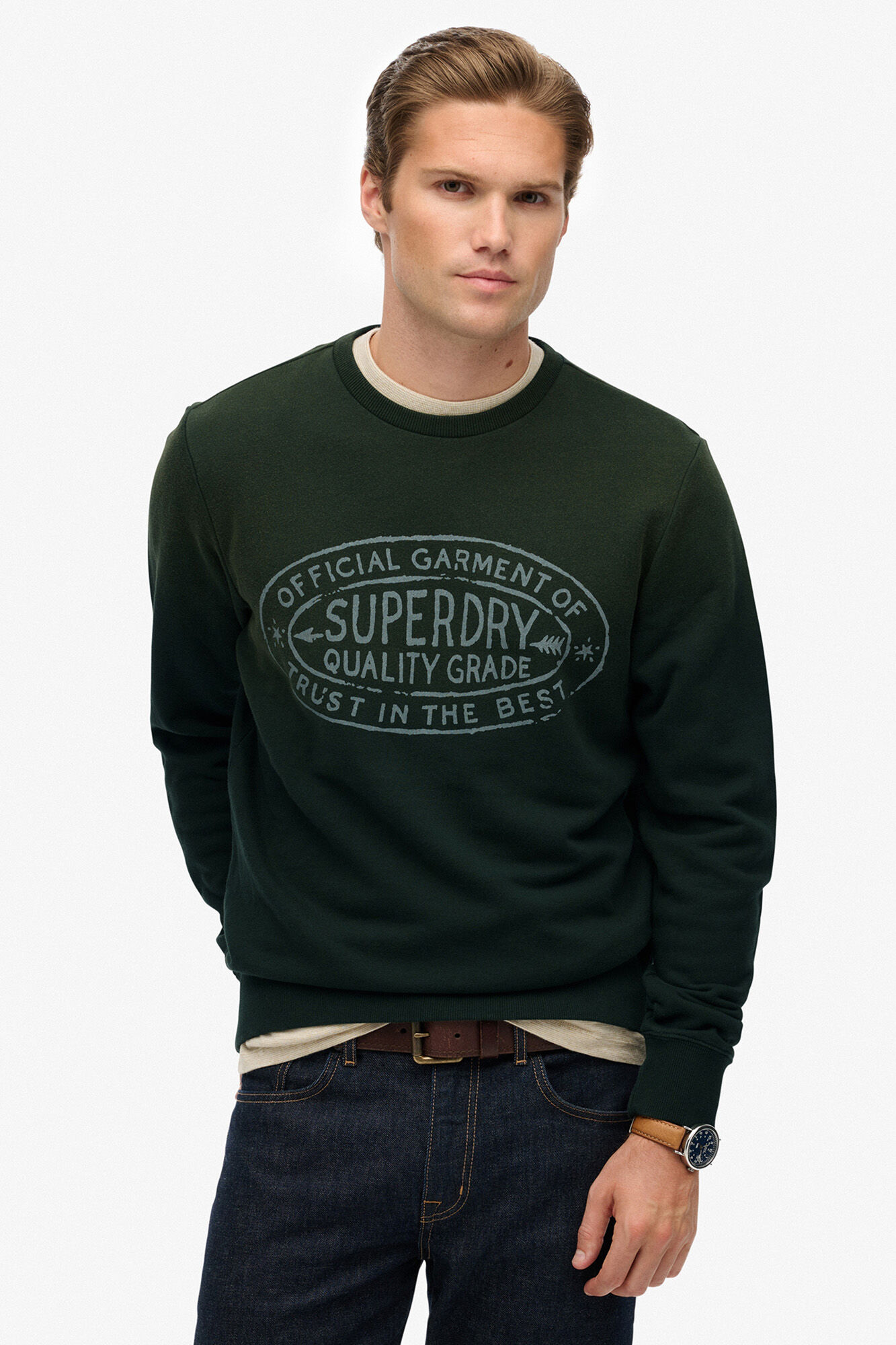 Superdry Sweatshirt logo estampado 